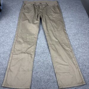 Levi's 559 Jeans Mens 40x38 Tan Khaki Relaxed Straight Casual Classic Chino